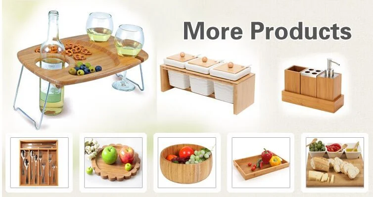 Rectangle Wooden Bar Serving Food Tray with Made in China